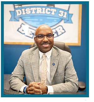 Dr. Roderick Palton, Superintendent of District 31